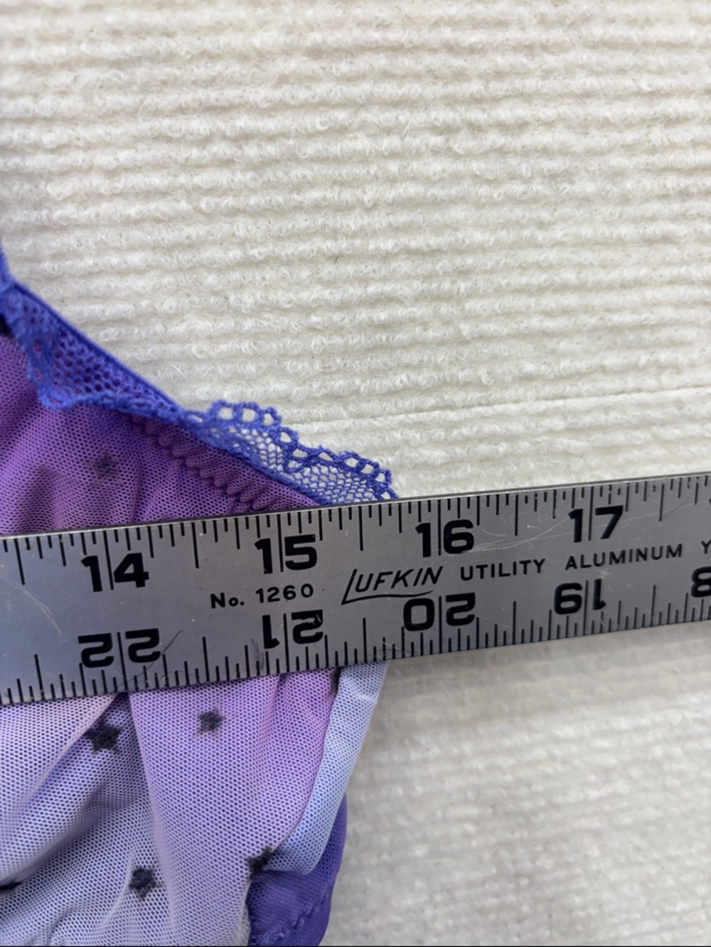 Savage | Purple Ombre Lace-Trim Wireless Bra - Picture 2 of 4